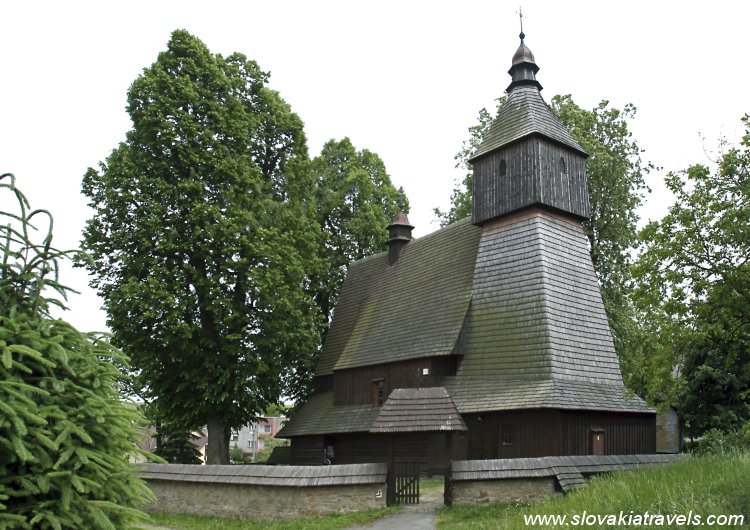 Chiesa di legno a Hervartov