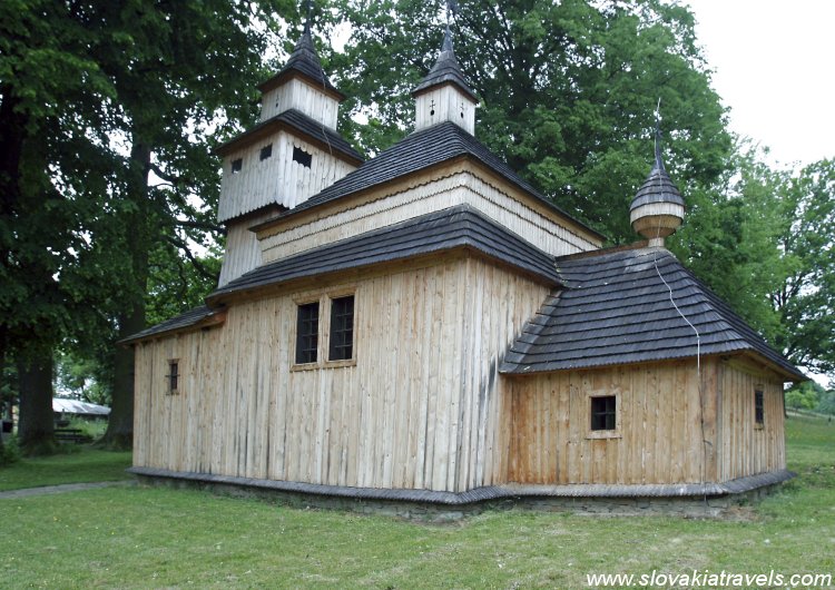 Kožany - drevený kostol