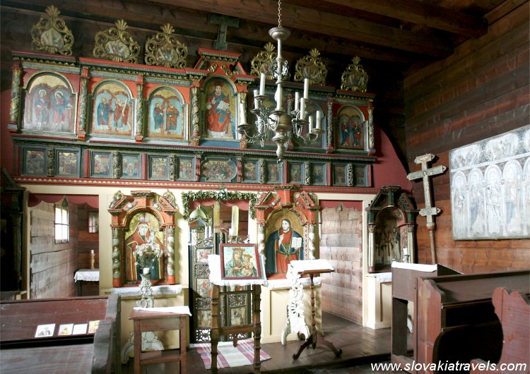 The Open Air Museum in Svidnik - The Wooden church in Nova Polianka