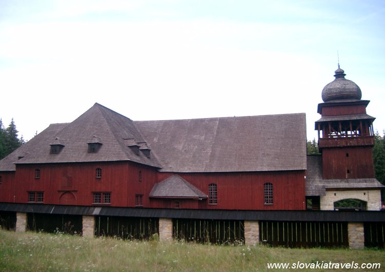 Wooden church in Svaty Kriz