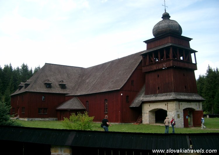 Drevený kostol - Svätý Kríž