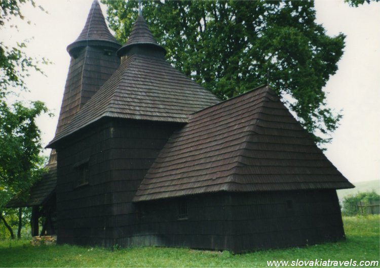 The Wooden church in Trocany