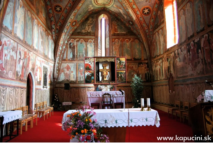 Poniky - The catholic church of St. Francis Serafino