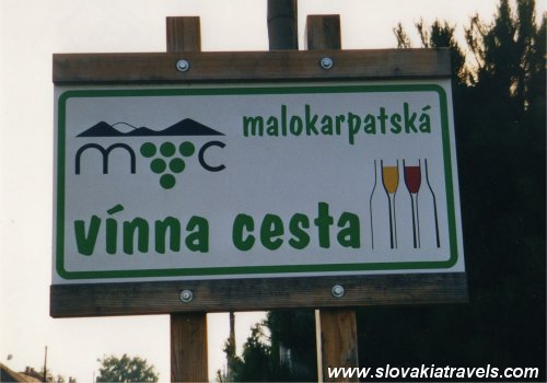 Small Carpathian Wine Route logo